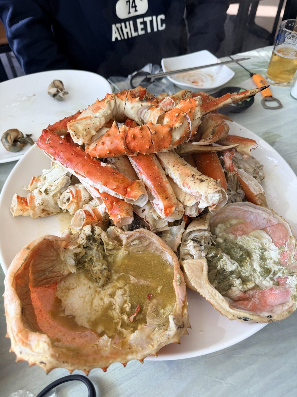 帝王蟹與蟹膏料理