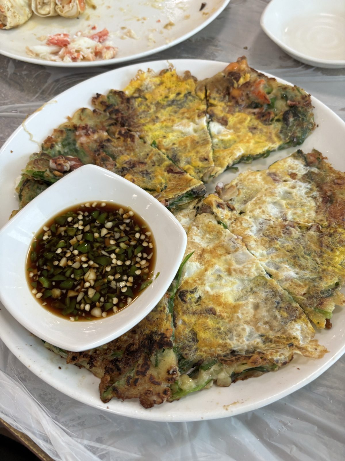 札嘎其市場海鮮煎餅