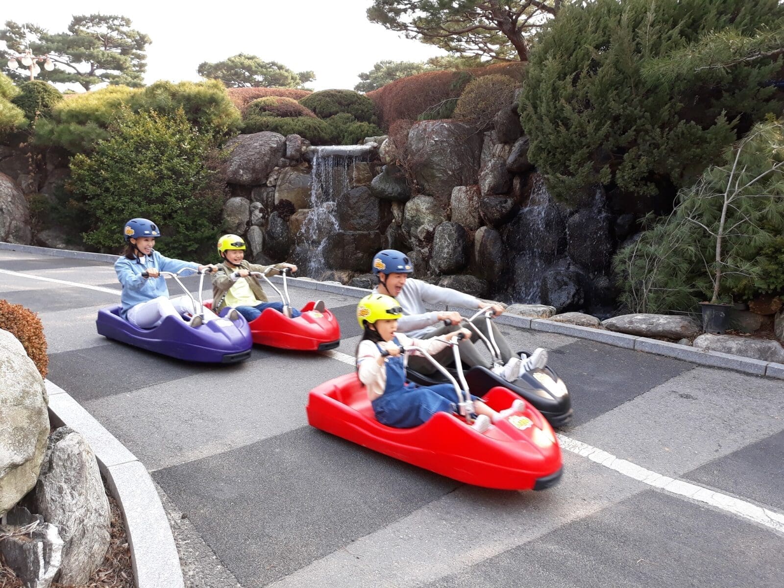 江華島Luge斜坡滑車親子活動體驗