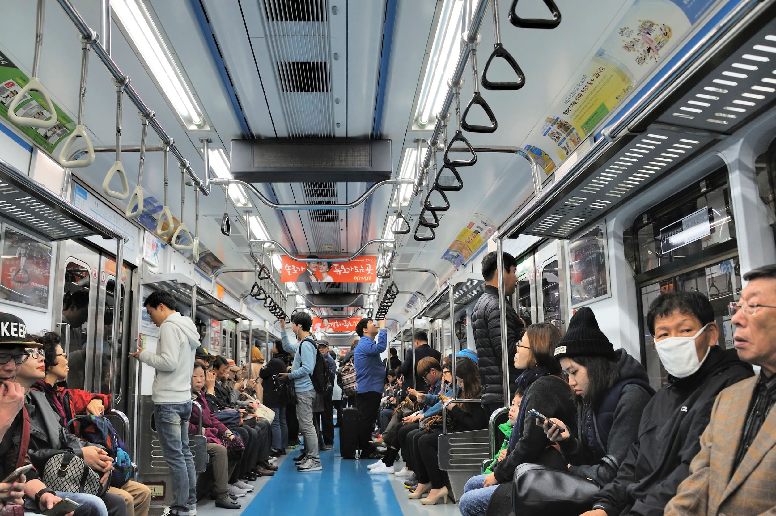 首爾地鐵車廂與韓國大眾交通禮儀