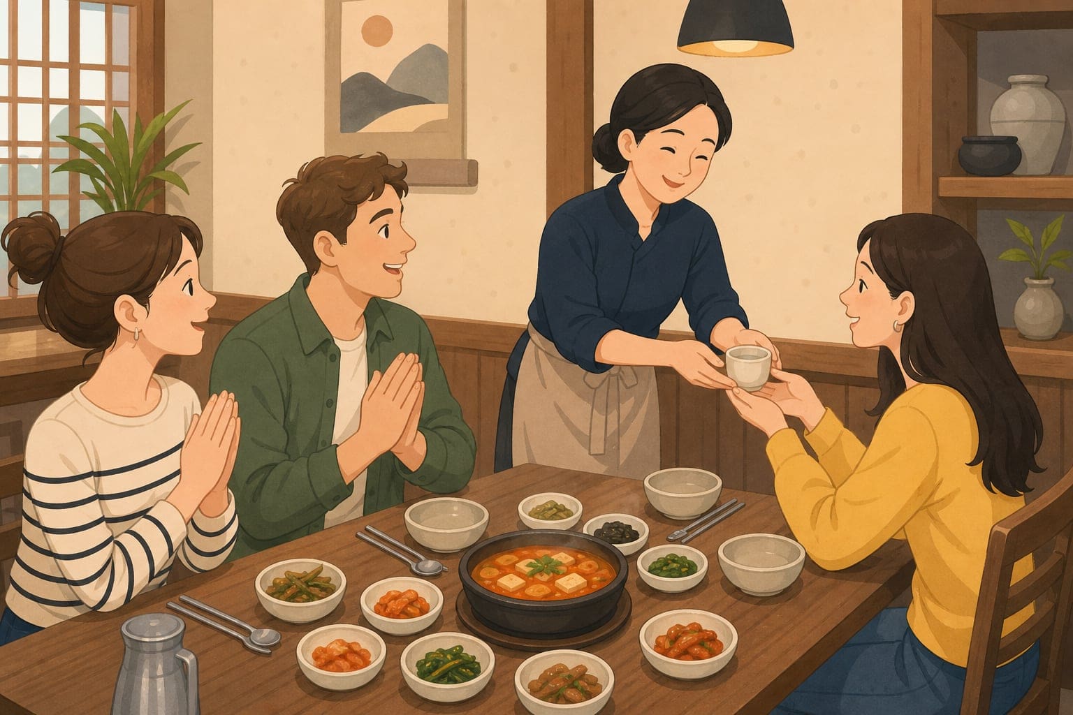 韓國旅遊餐桌禮儀與長幼文化禁忌插圖