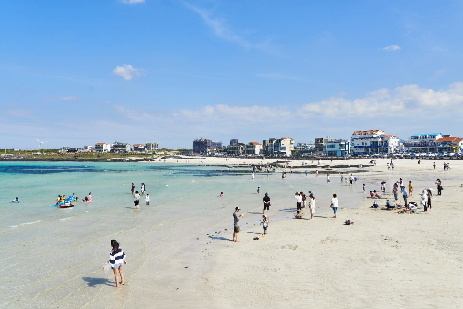 濟州島的月汀里海邊