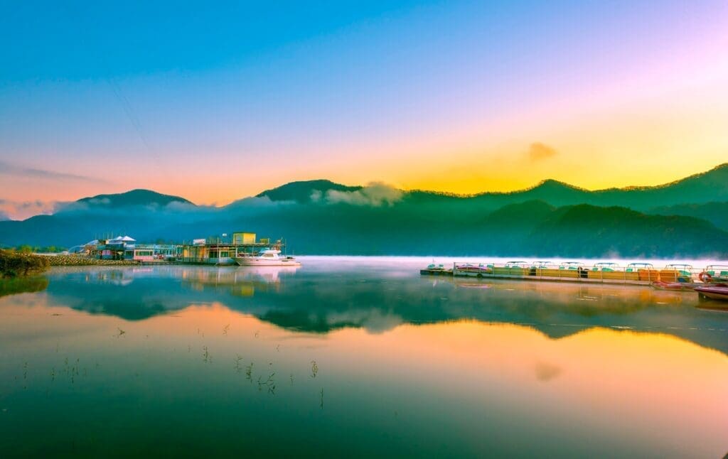 南怡島自然景觀
