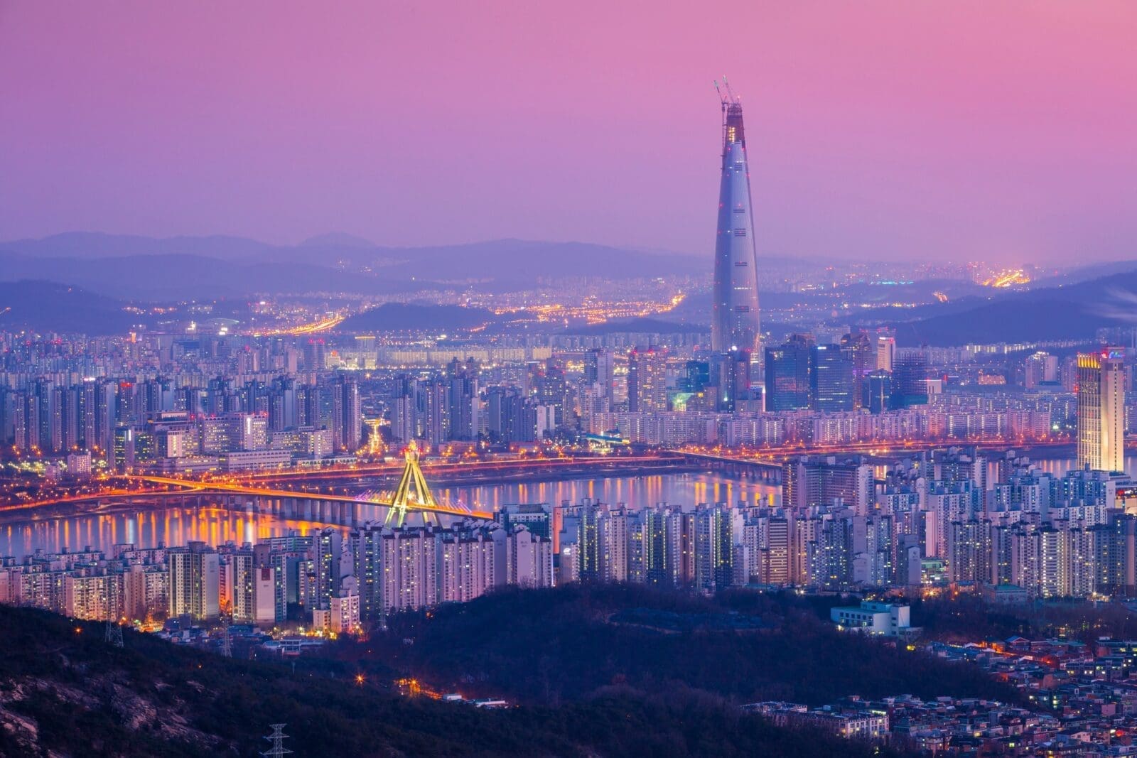 SEOUL SKY 樂天世界塔 韓國第1高大樓內的觀景臺
