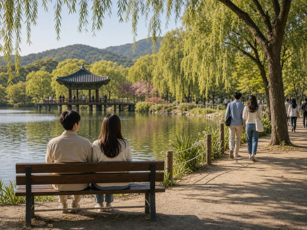 青蘿湖水公園浪漫漫步