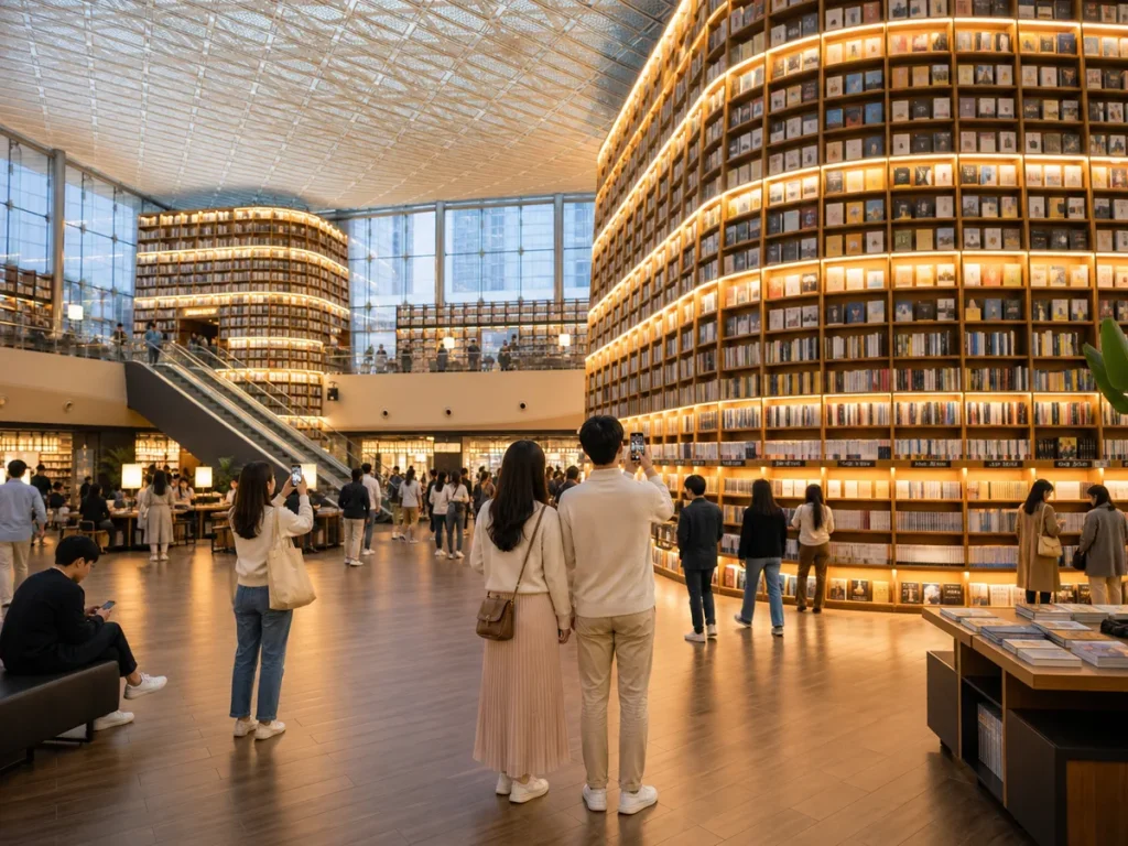 COEX 星空圖書館的夢幻打卡