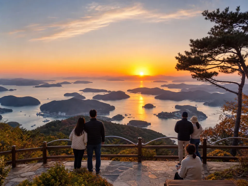 達牙公園夕陽景觀