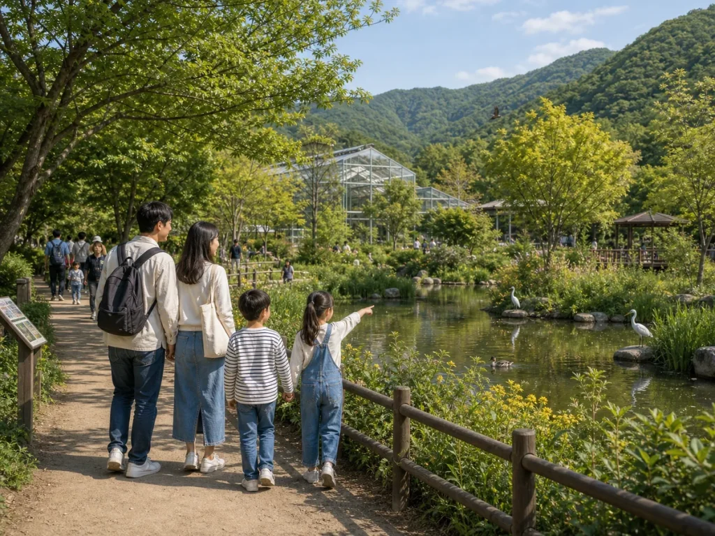 首爾大公園的生態探索