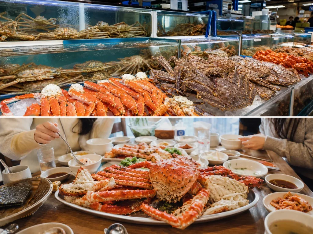 機張市場活蟹海鮮