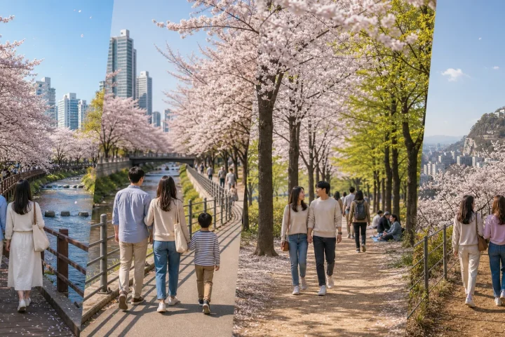 首爾櫻花市區一日｜首爾中文司機導遊包車
