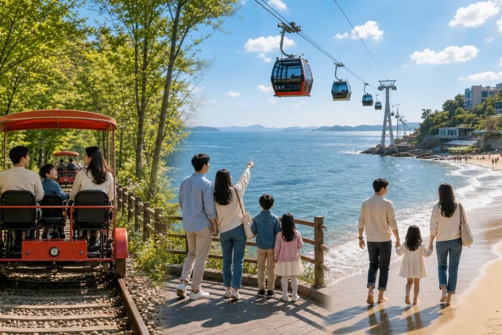 義王鐵道＋濟扶島海景一日｜首爾中文司機導遊包車