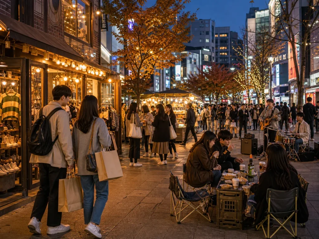 弘大商圈夜生活