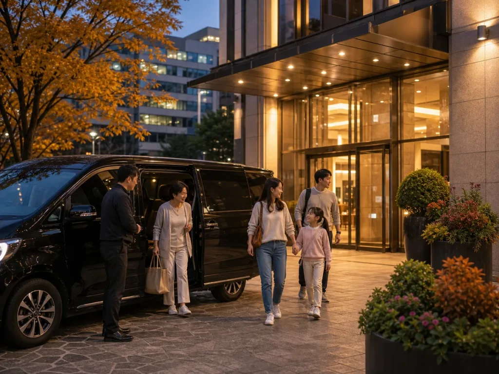 悠然返抵市區飯店