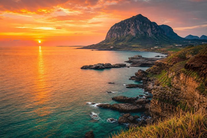 西部海岸夕陽遊（西歸浦出發）｜濟州島中文司機導遊包車