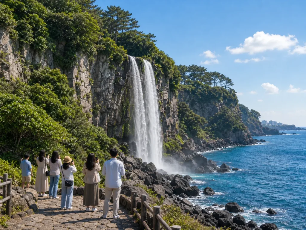 正房瀑布海上瀑布