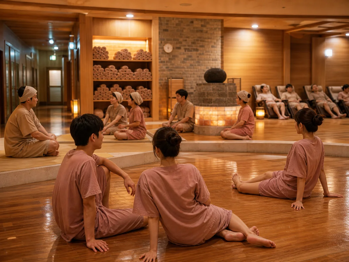 SPAREX 韓式汗蒸幕休息空間