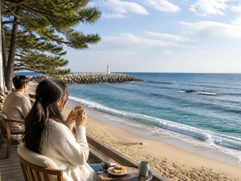 注文津海邊的浪漫海風