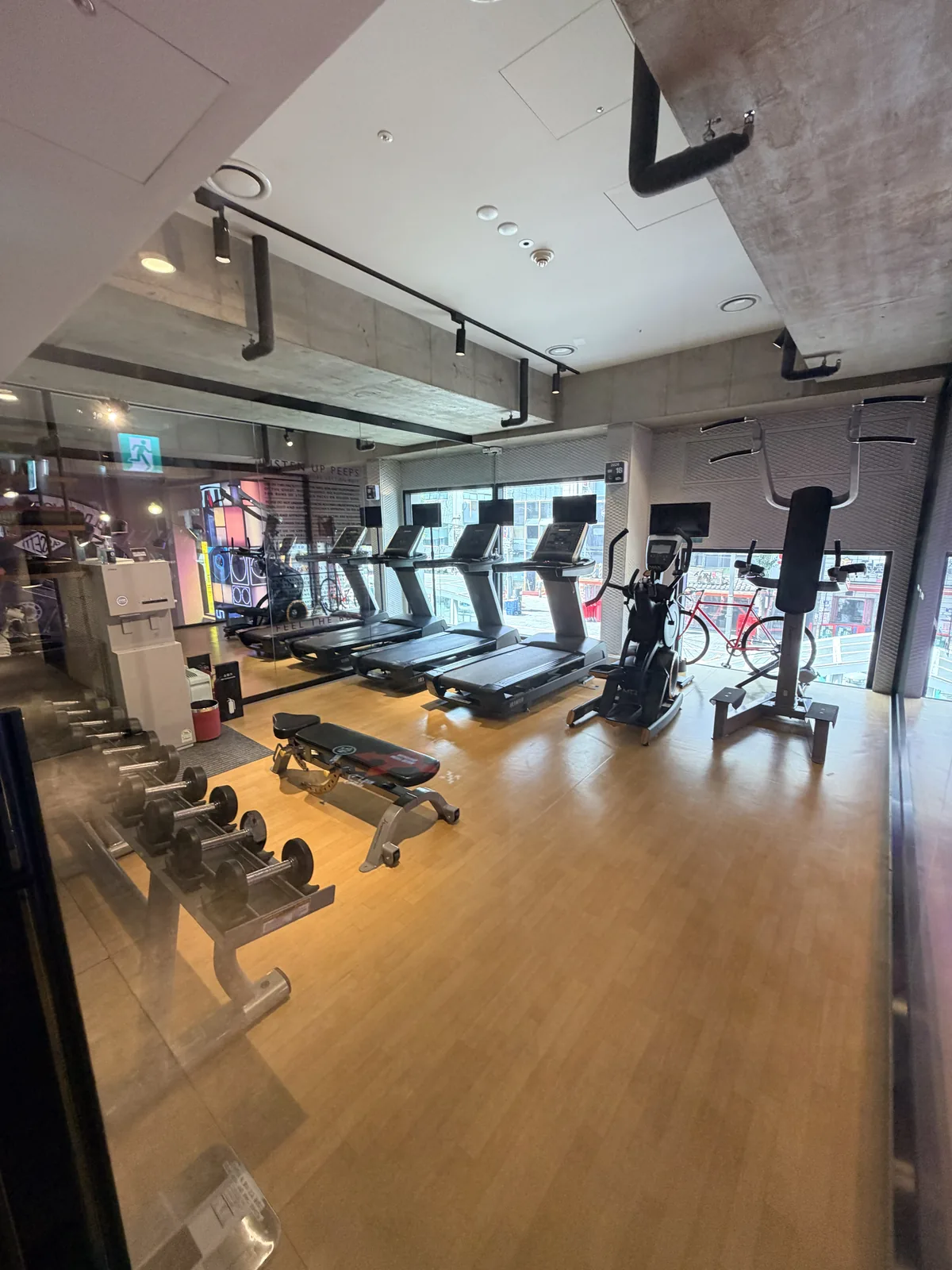 Moxy Seoul Insadong 24 小時健身房