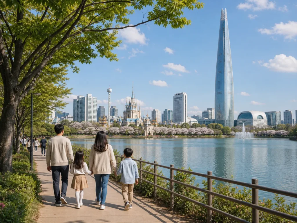 石村湖公園散步
