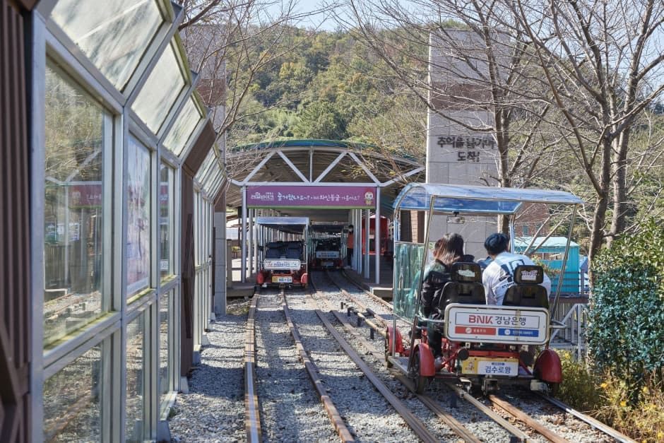 洛東江鐵道自行車