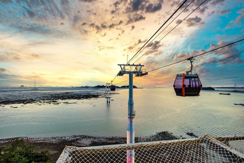 濟扶島海上纜車