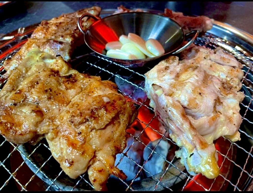 淨漢的계자람火烤雞肉店