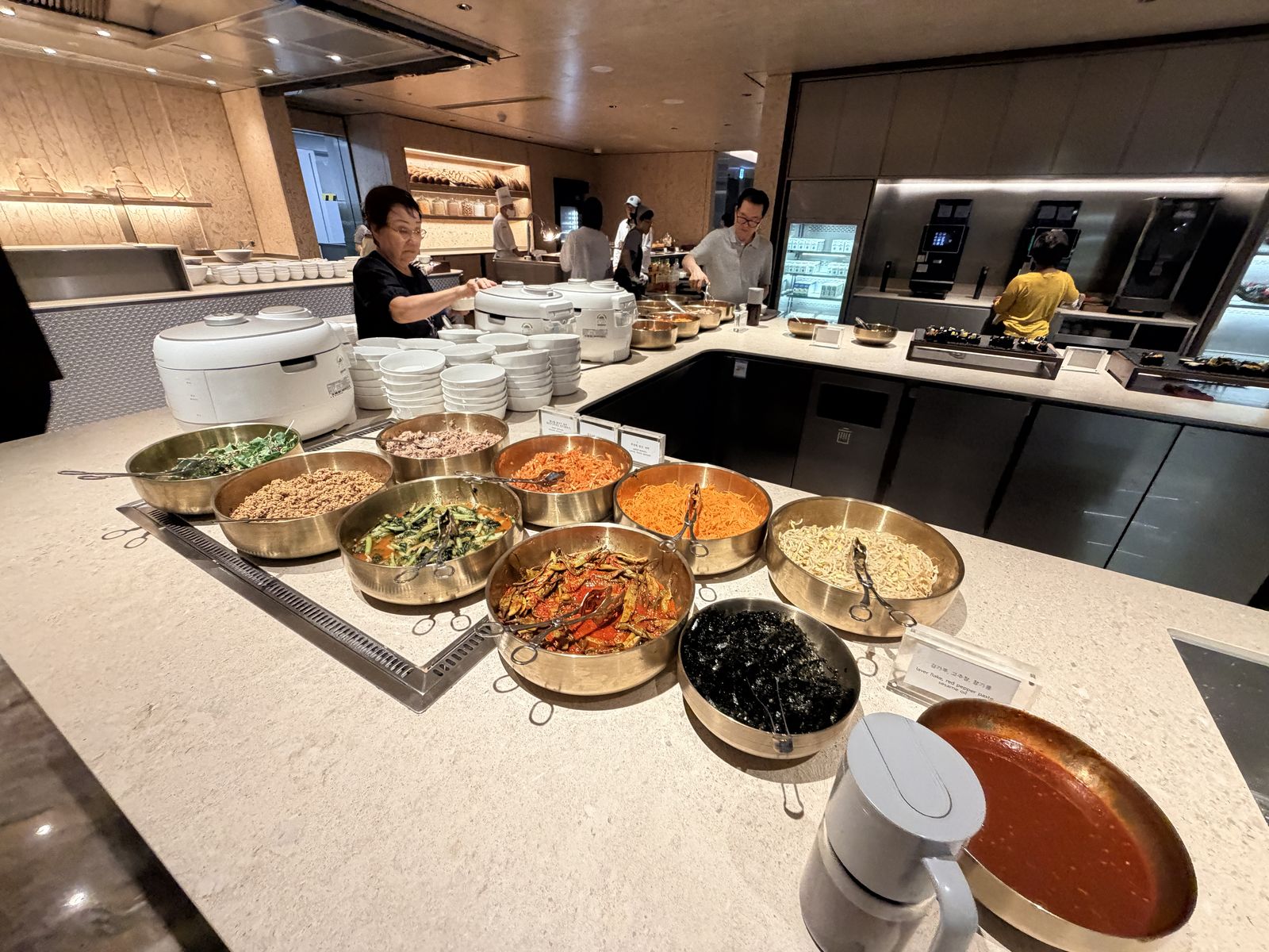 Prestige West Lounge 韓式自助餐菜色