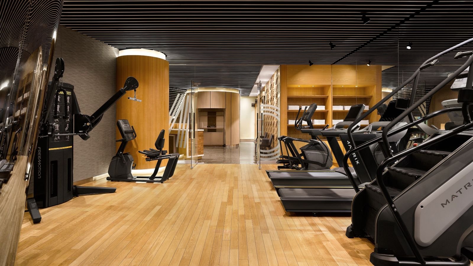 AC Fitness 的有氧與訓練器材