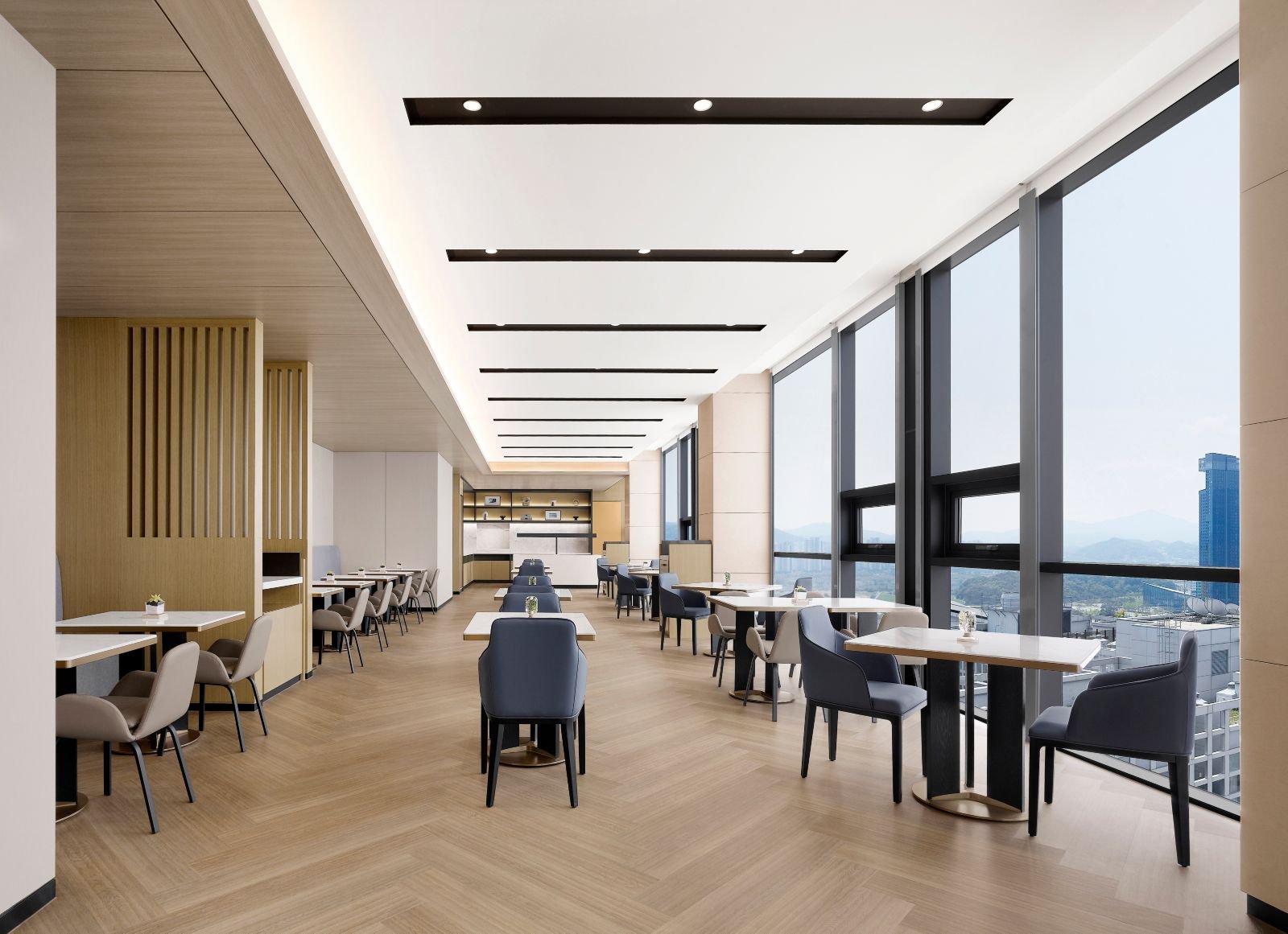 Sejong Lounge 的座位區