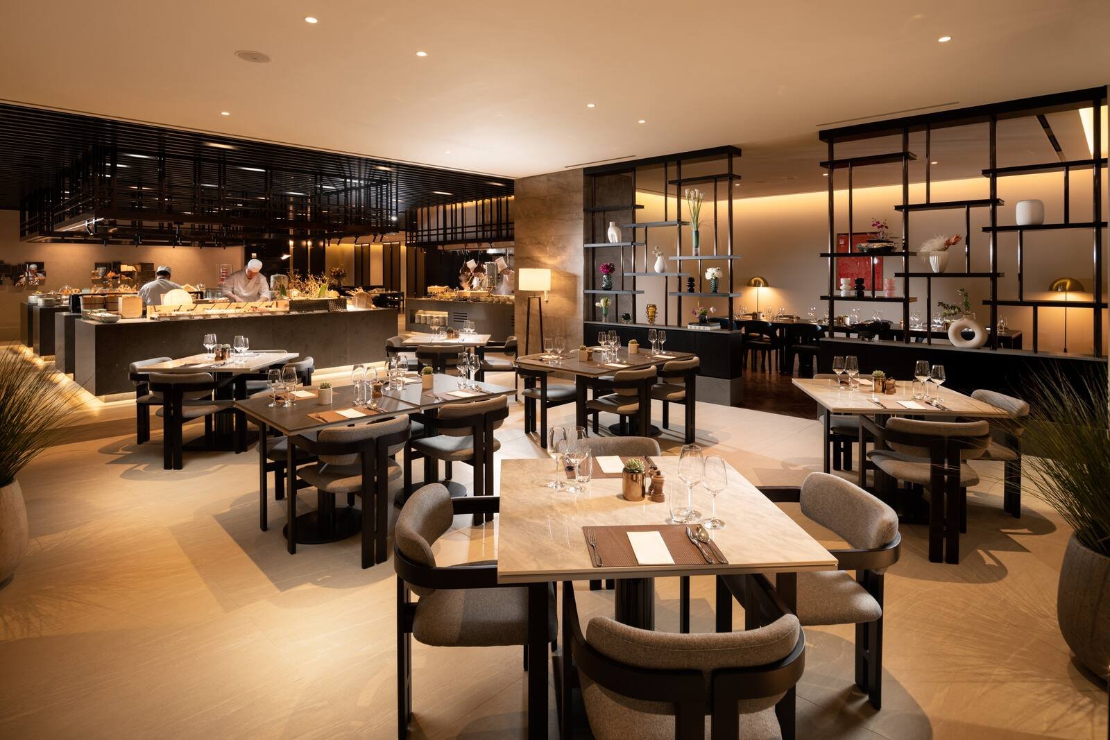 DEMETER 餐廳的用餐區