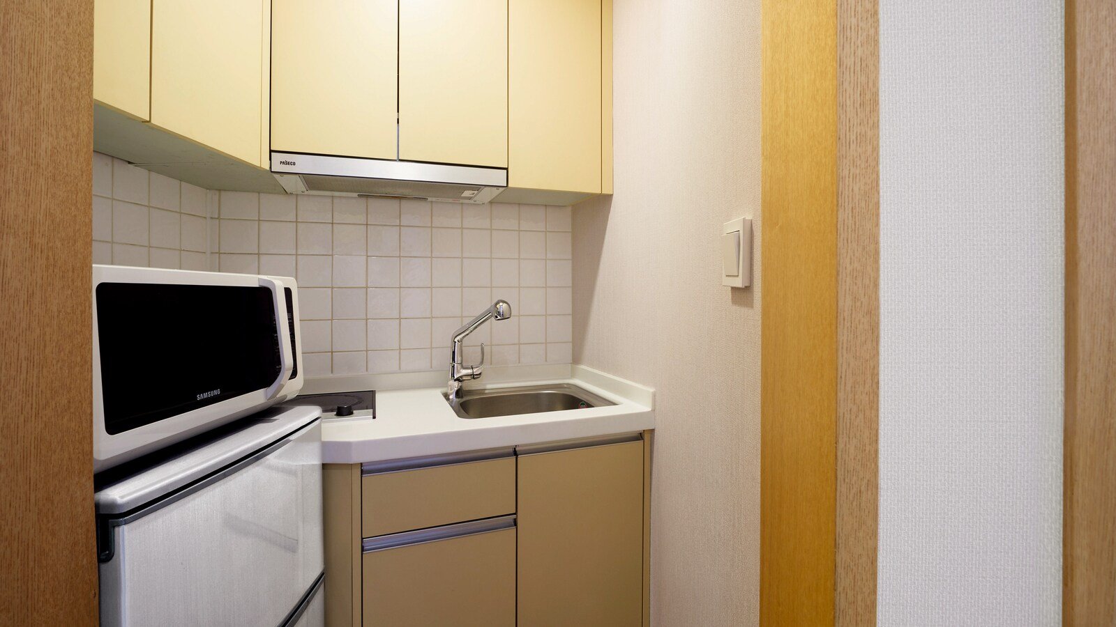 Residential 房型的簡易廚房與微波爐