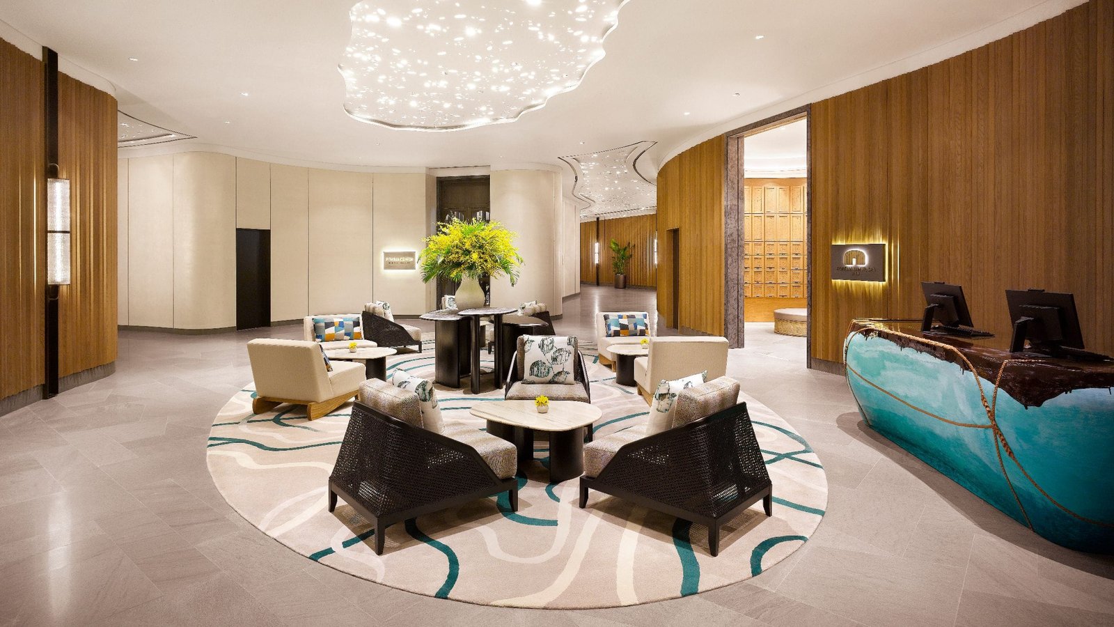 Rosebay Spa 的接待空間