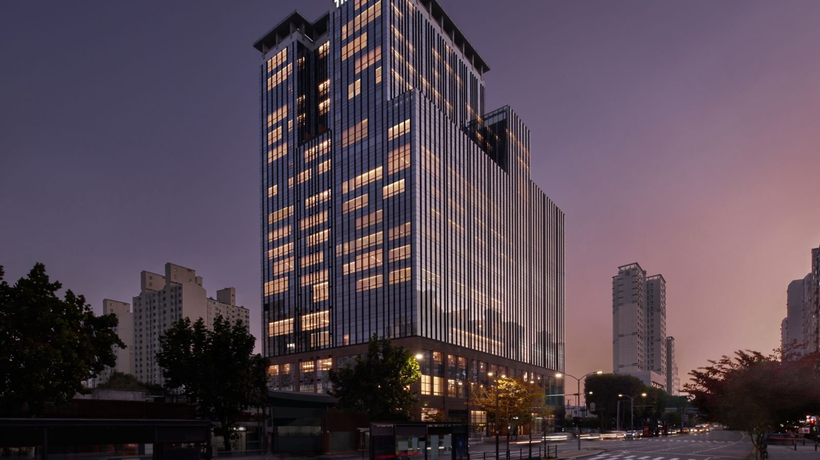 首爾 The Link 酒店高樓夜景