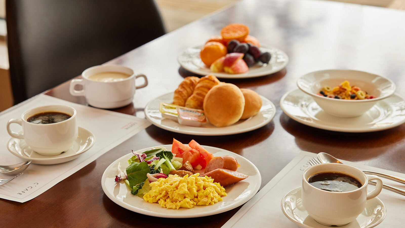 C`cafe 餐廳的用餐區