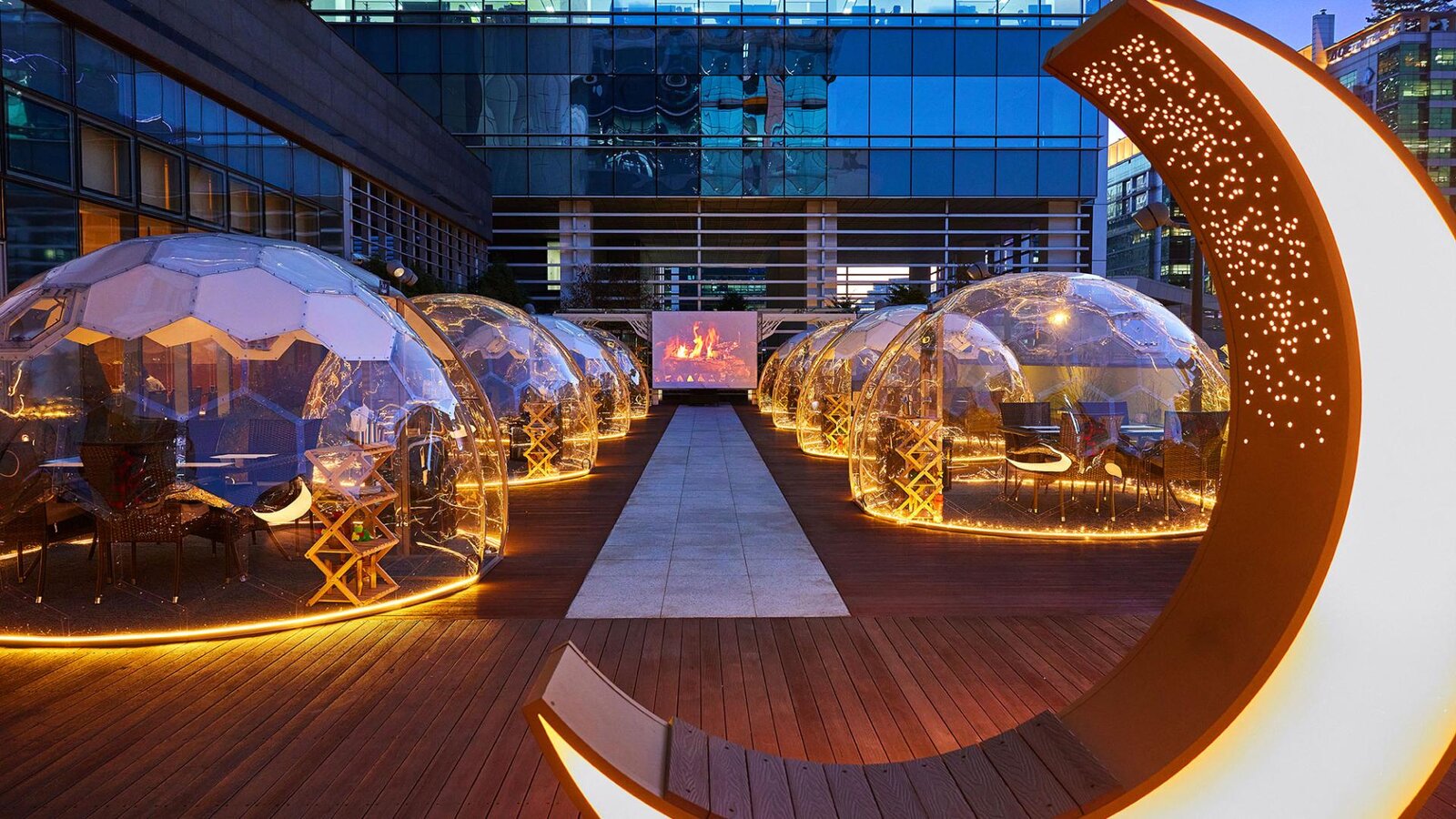 Bar & Lounge 的用餐區