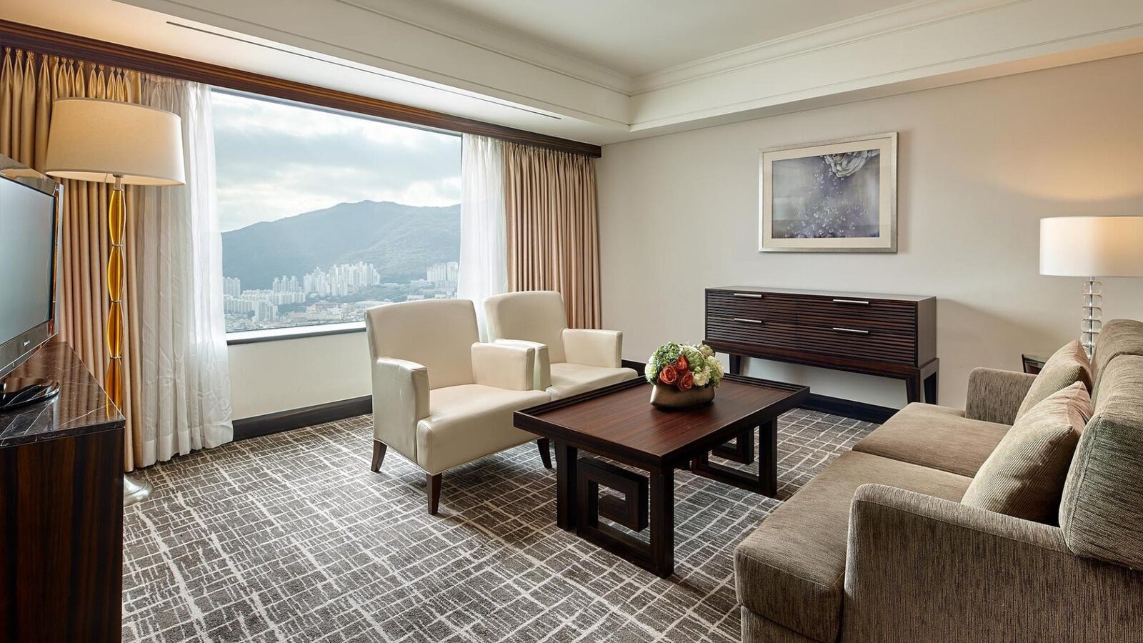 Junior Suite 的起居空間