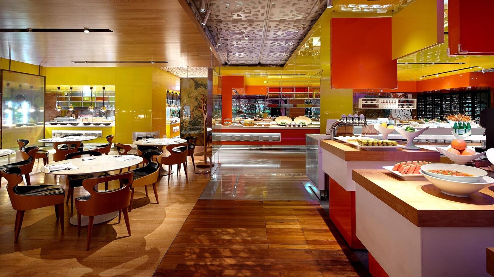 La Seine 自助餐廳的用餐區