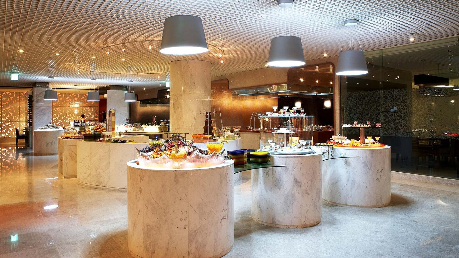 La Seine 自助餐廳的用餐區