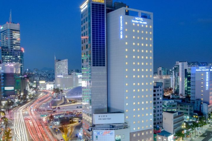 東橫 INN 首爾東大門 2 號館與周邊夜景