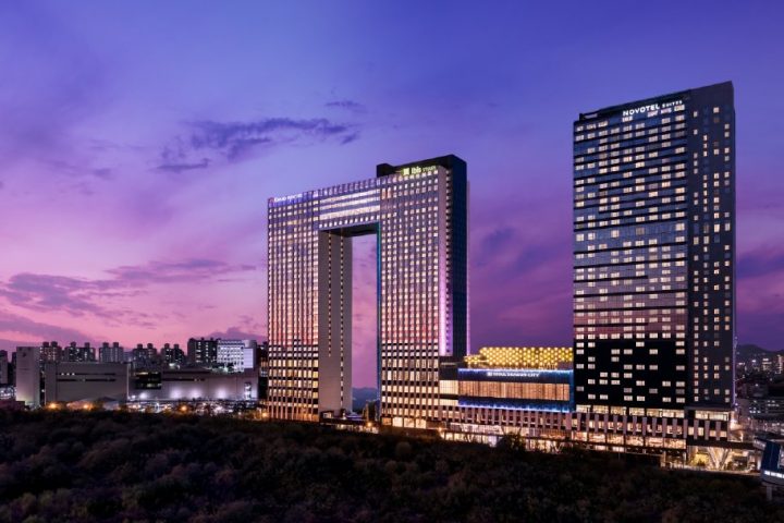首爾龍山宜必思尚品大使酒店所在的 Seoul Dragon City 建築群